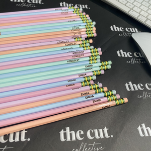 Personalized Back-to-School Engraved Pencils